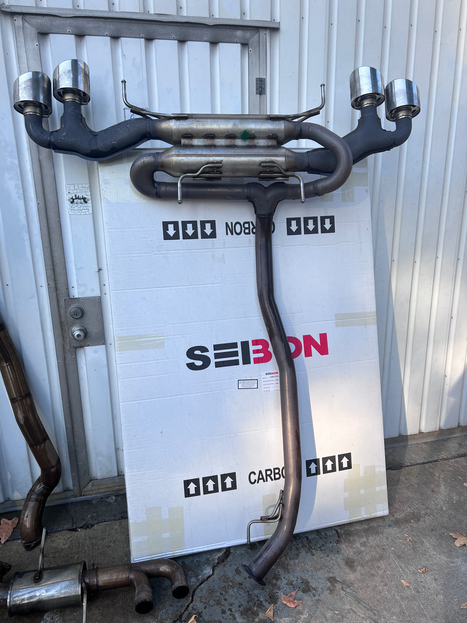 2008-2015 Nissan GTR R35 OEM Full Exhaust System