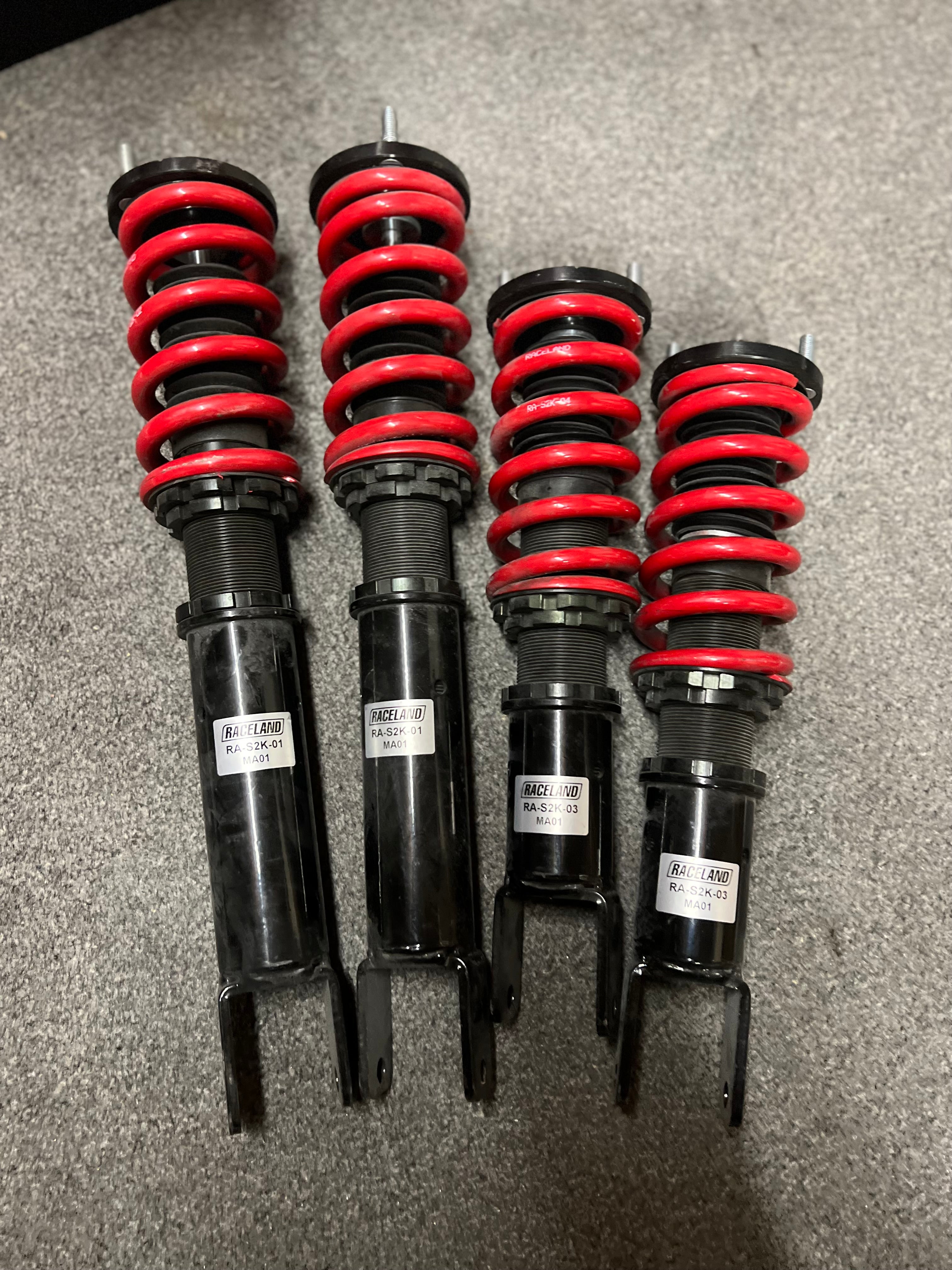 1999-2009 Honda S2000 Raceland Coilovers – Project Dream