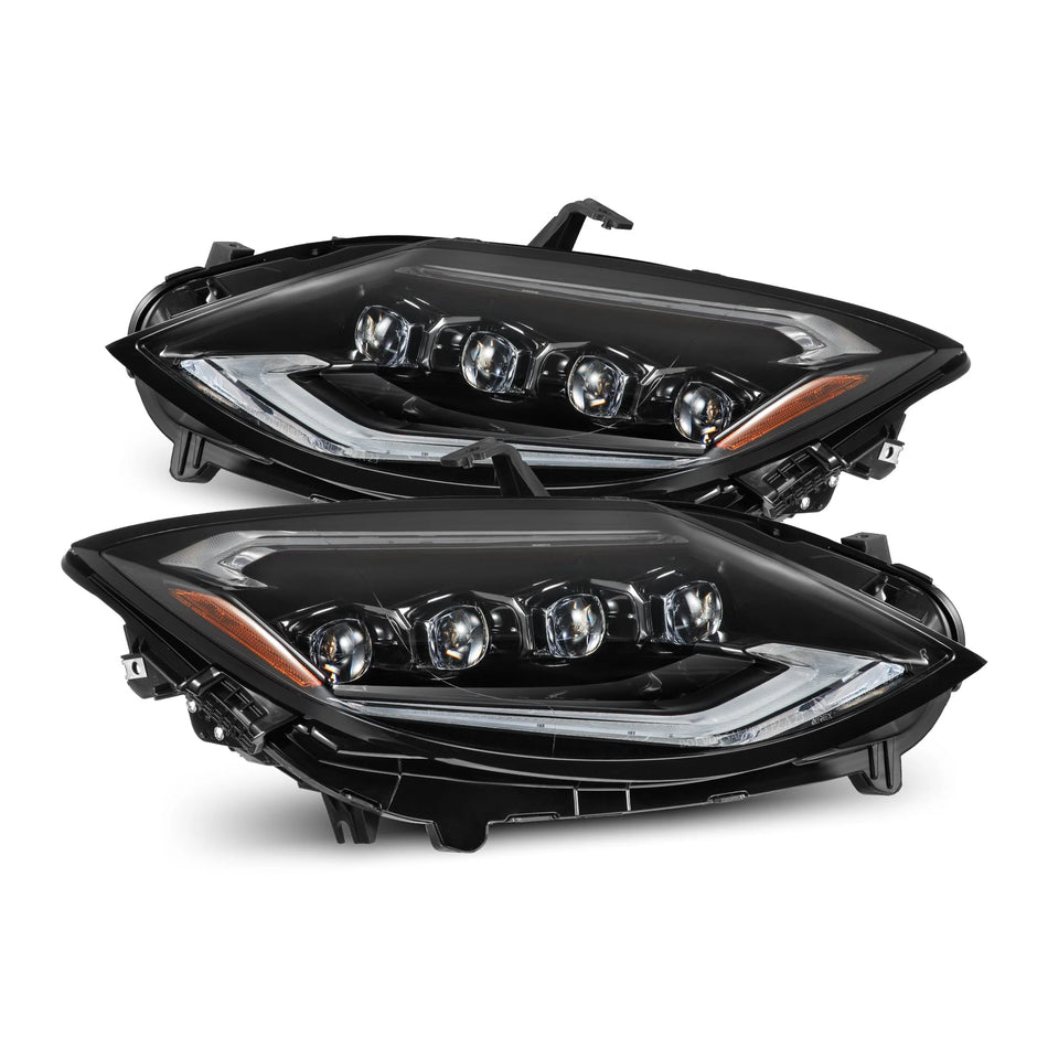 Alpha Rex 23-24 Nissan Z NOVA-Series LED Projector Headlights Alpha-Black