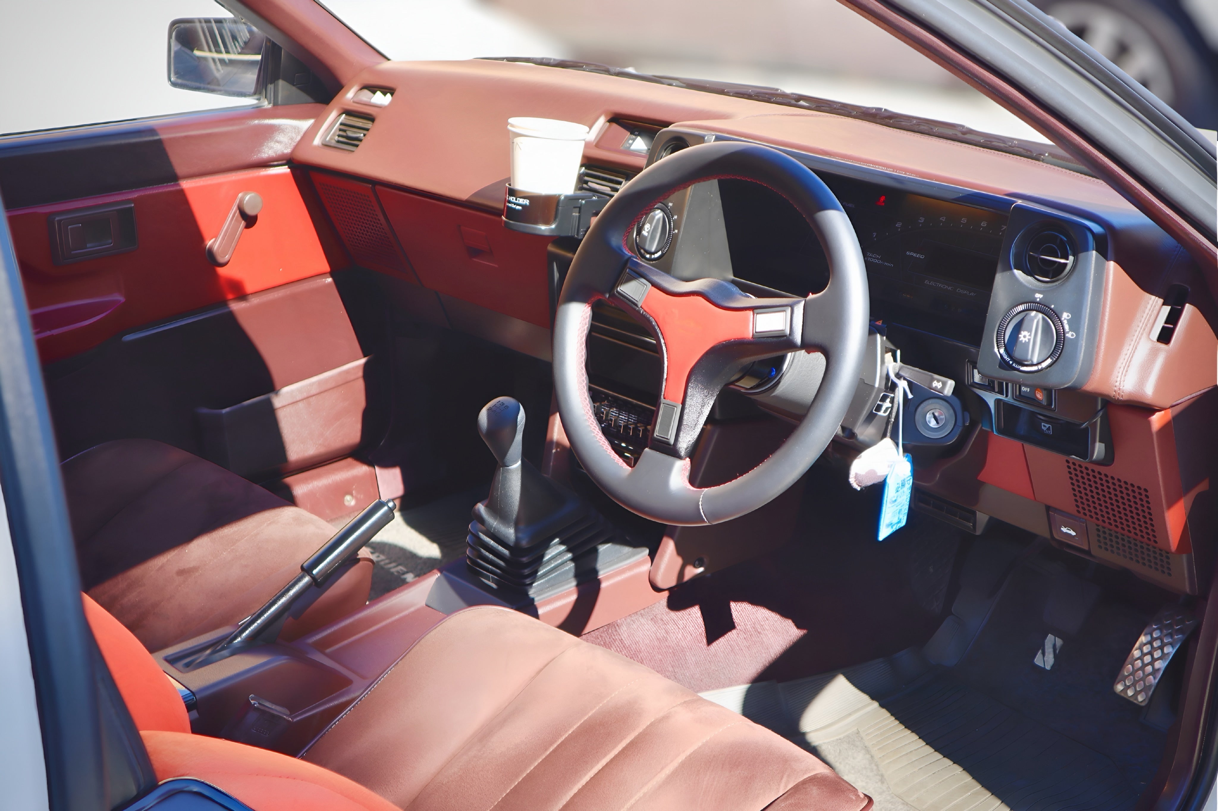 AE86 JDM Zenki Tea Color Interior Paint (Maroon/Brown) – Project Dream