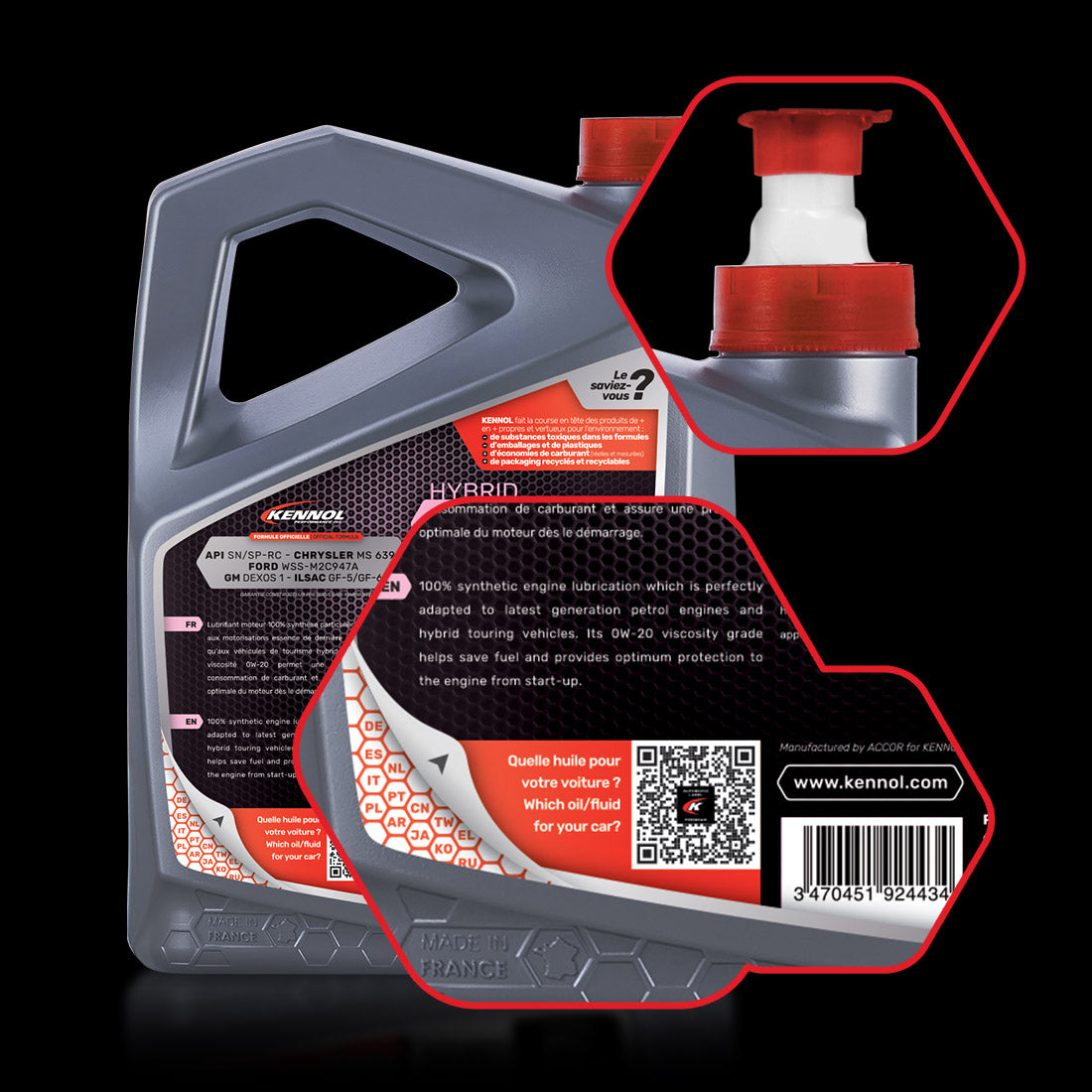 KENNOL Performance Hybrid 0W-20 Motor Oil – Project Dream