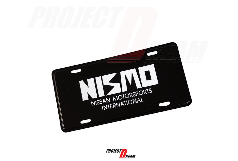 Nismo V1 Display License Plate