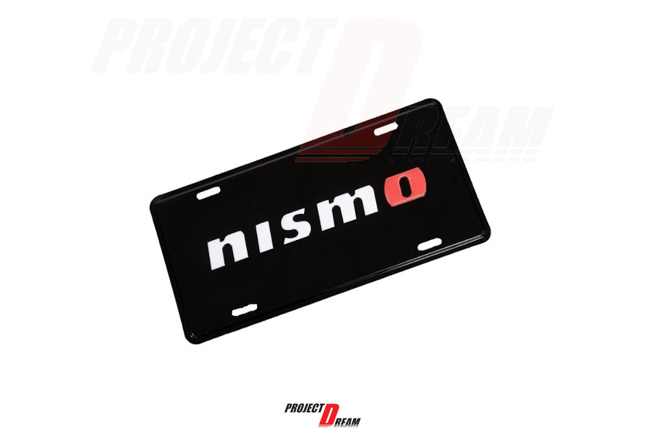 Nismo V2 Display License Plate