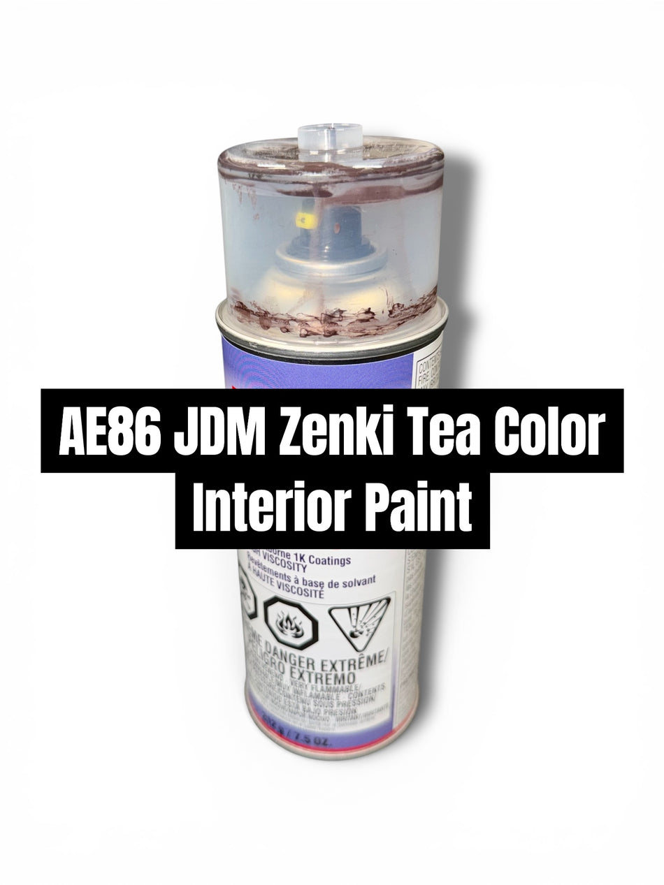 AE86 JDM Zenki Tea Color Interior Paint (Maroon/Brown)